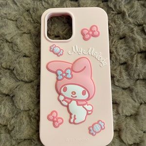 iPhone 12/12pro my Melody 3D soft silicone case.